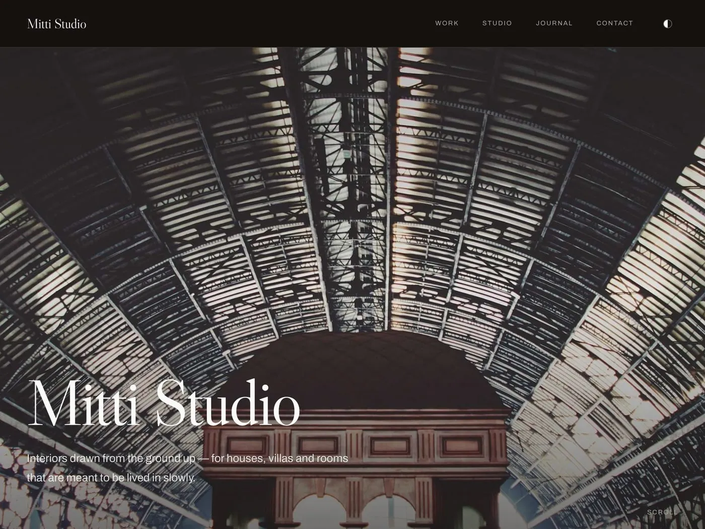 The Mitti Studio website