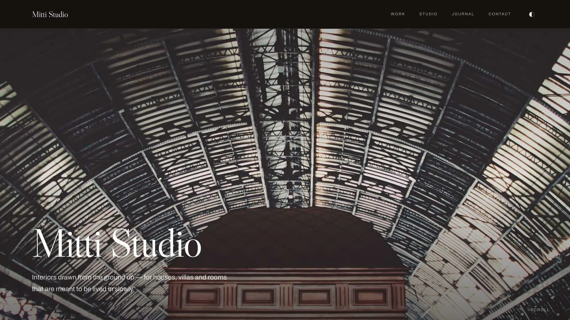 The Mitti Studio website